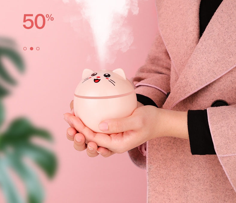 Mini Humidifier for Women – Cute & Compact USB-Powered Gadget