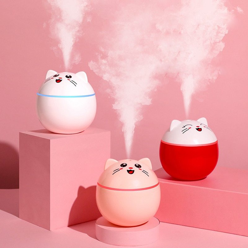 Mini Humidifier for Women – Cute & Compact USB-Powered Gadget