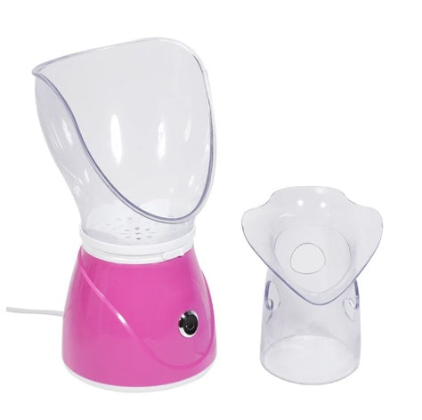 Hydrating Beauty Facial Steamer - Cute Pink Face Steaming Device